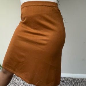 Ralsey Brown Midi Skirt